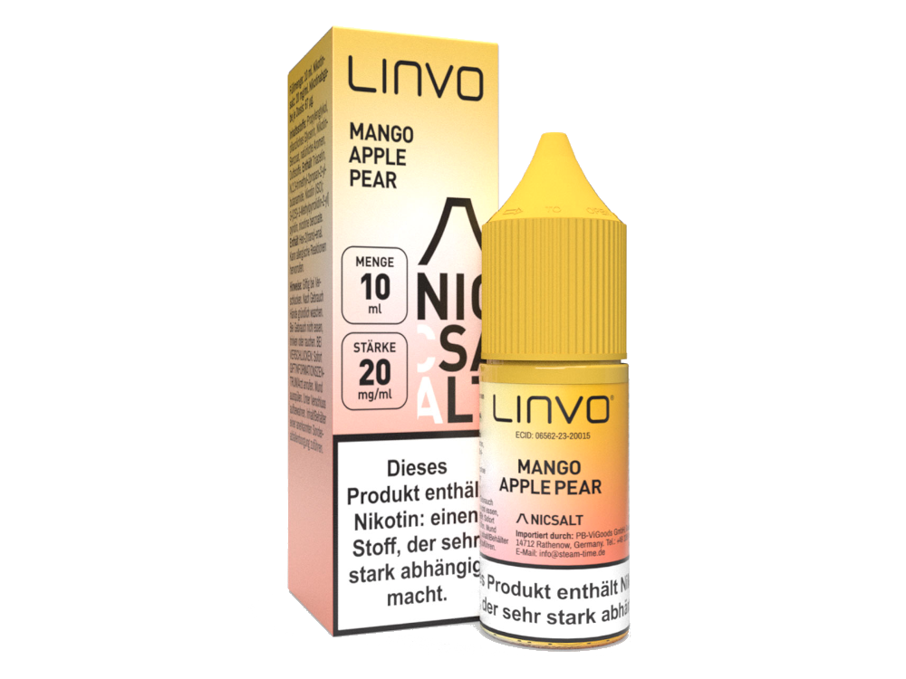 Linvo - Mango Apple Pear - Nikotinsalz Liquid 20 mg/ml