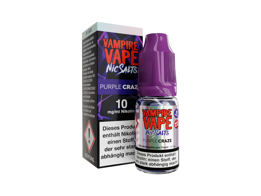 Vampire Vape - Purple Craze - Nikotinsalz Liquid