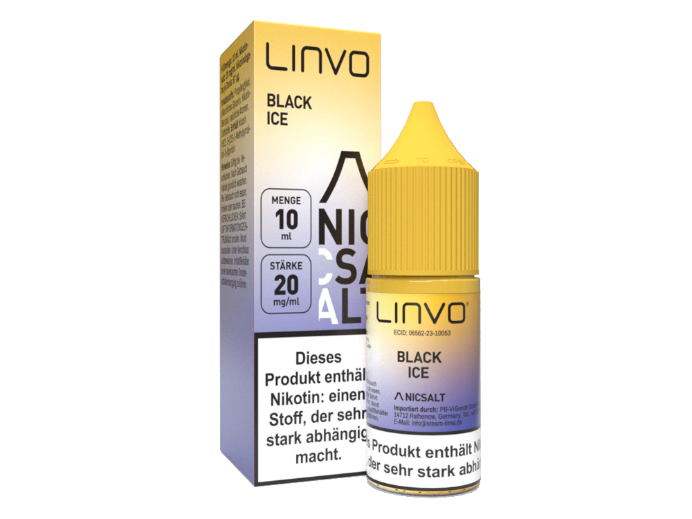 Linvo - Black Ice - Nikotinsalz Liquid 20 mg/ml