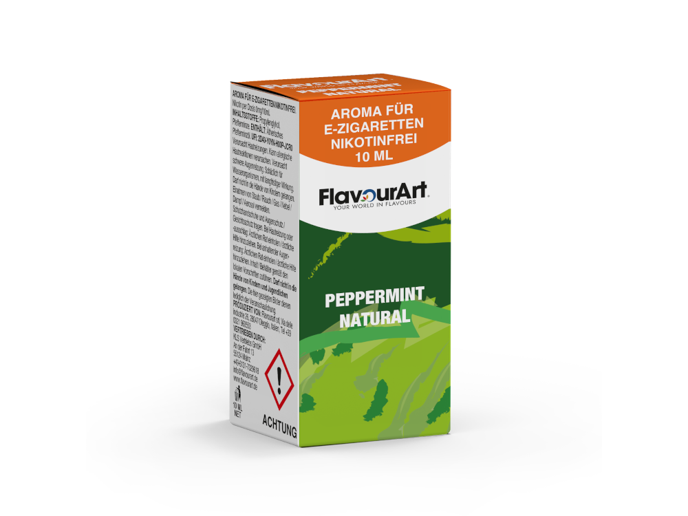 FlavourArt - Aromen 10 ml - Peppermint Natural FlavourArt - Aromen 10 ml - Peppermint Natural