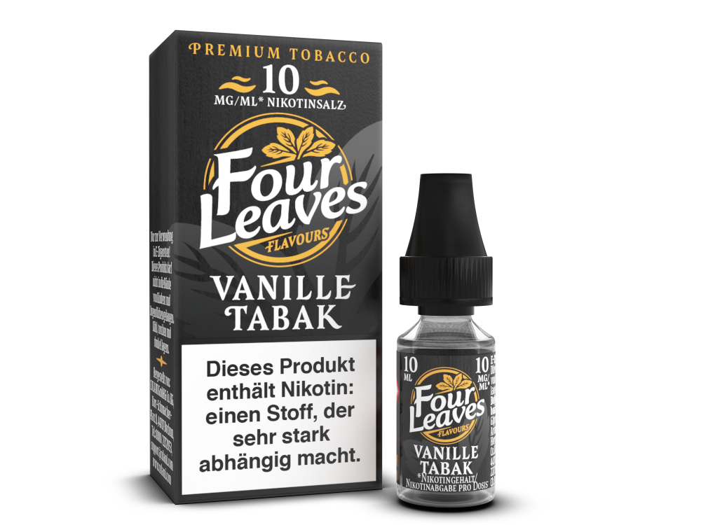 Four Leaves - Nikotinsalz Liquid - Vanille Tabak