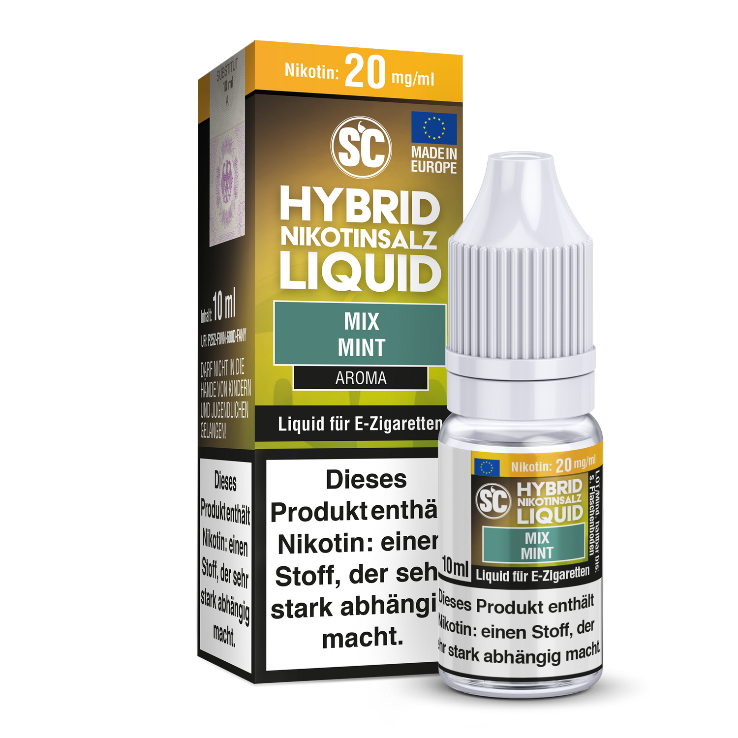 SC - Mix Mint -  Hybrid Nikotinsalz Liquid 