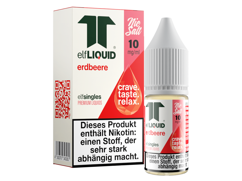Elf-Liquid - Single - Nikotinsalz Liquid - Erdbeere