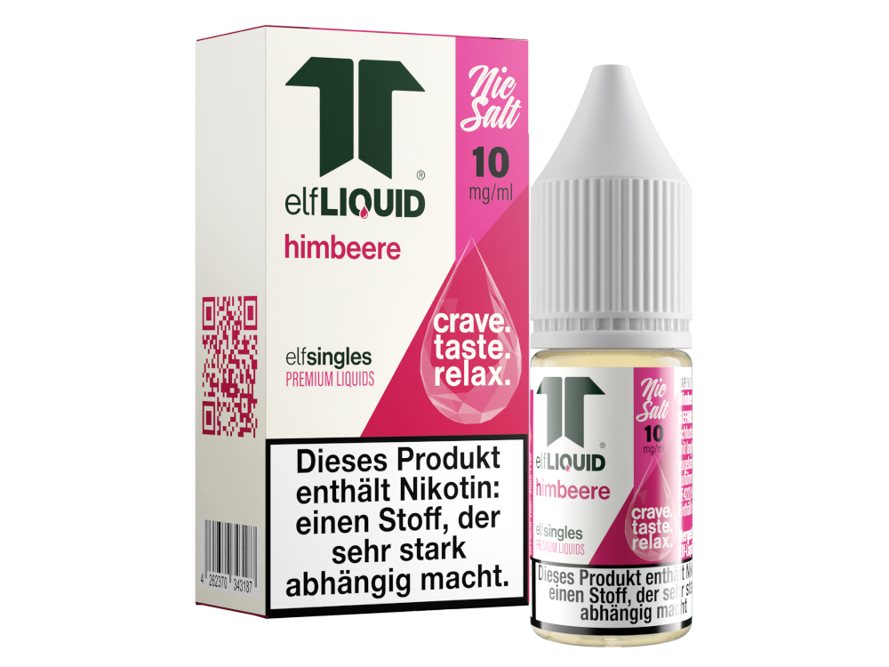 Elf-Liquid - Single - Nikotinsalz Liquid - Himbeere