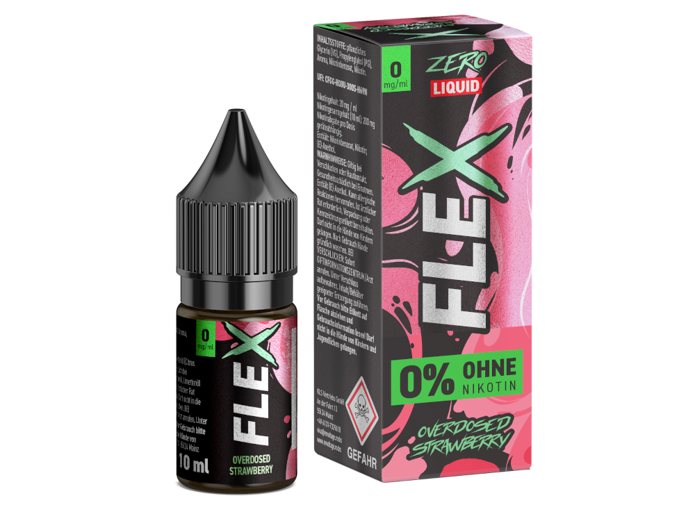 Revoltage - FLEX Nikotinsalz Liquid - Strawberry Revoltage - FLEX Nikotinsalz Liquid - Strawberry