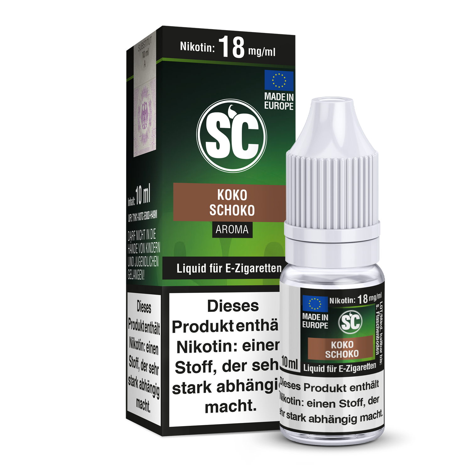 Kokos Schokolade E-Zigaretten Liquid Kokos Schokolade E-Zigaretten Liquid