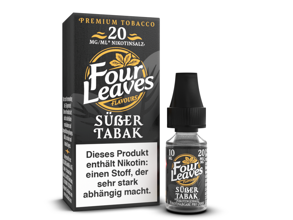 Four Leaves - Nikotinsalz Liquid - Süßer Tabak