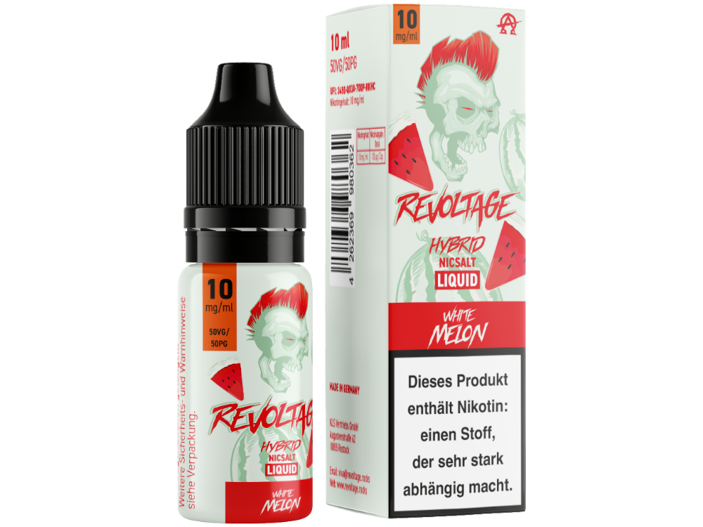 Revoltage - Tobacco Gold - Hybrid Nikotinsalz Liquid - White Melon