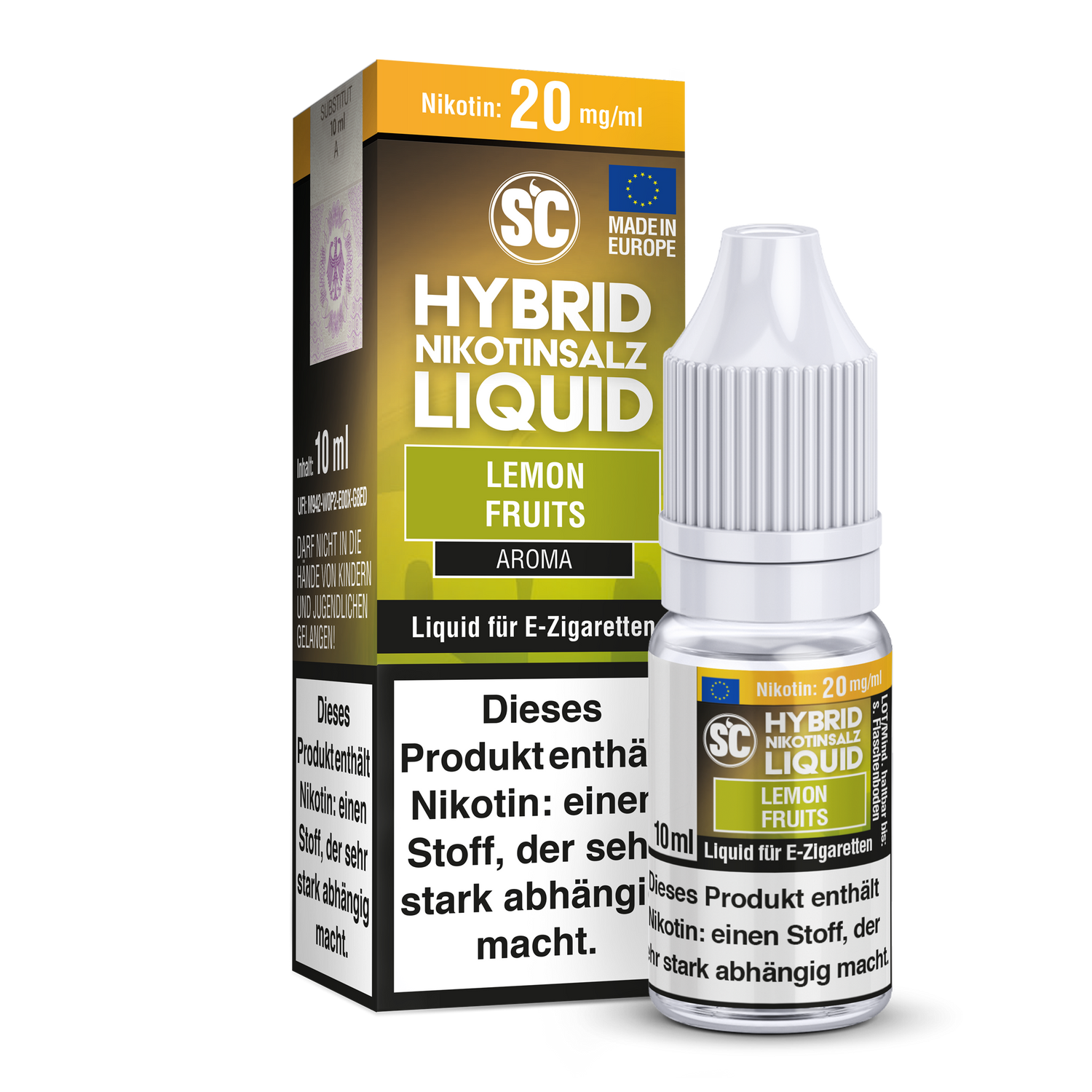 SC - Lemon Fruits -  Hybrid Nikotinsalz Liquid 