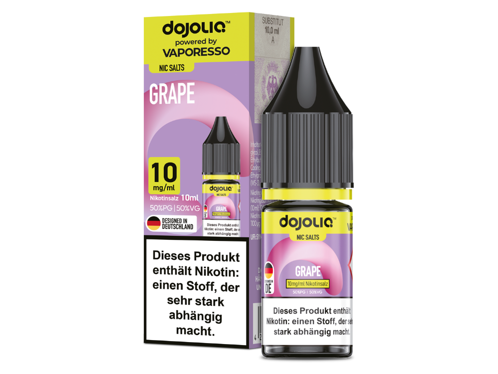 Dojoliq - Nikotinsalz Liquid - Grape Dojoliq - Nikotinsalz Liquid - Grape