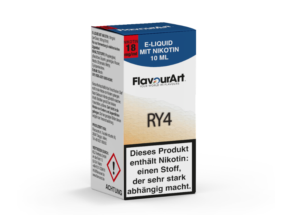 FlavourArt - E-Zigaretten Liquid - RY4 FlavourArt - E-Zigaretten Liquid - RY4