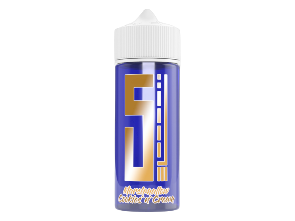 5EL - Blue Overdosed - Longfills 10 ml - Marshmallow Cookies'n'Cream