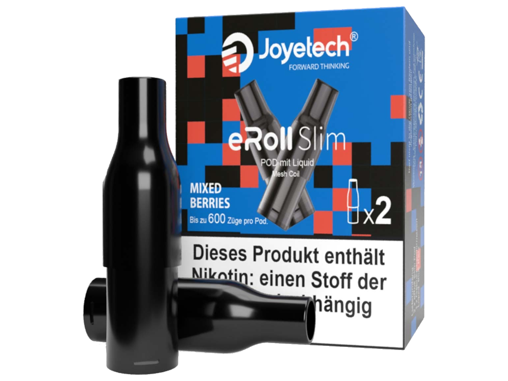 Joyetech eRoll Slim Pod (2 Stück pro Packung) - Blackberry Ice