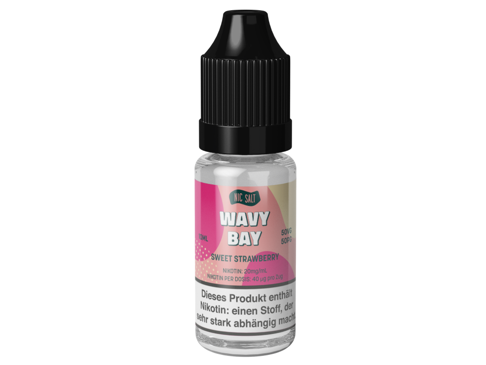 Wavy Bay - Nikotinsalz Liquid - Sweet Strawberry