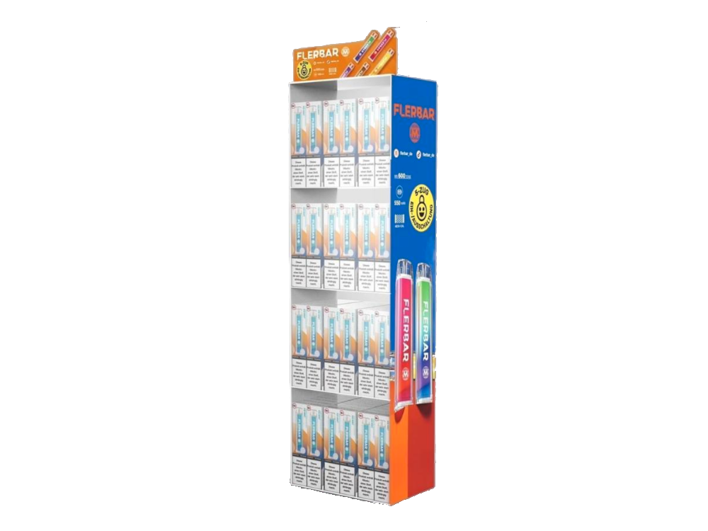 Flerbar - M Display bestückt (240 Stück) Flerbar - M Display bestückt (240 Stück)