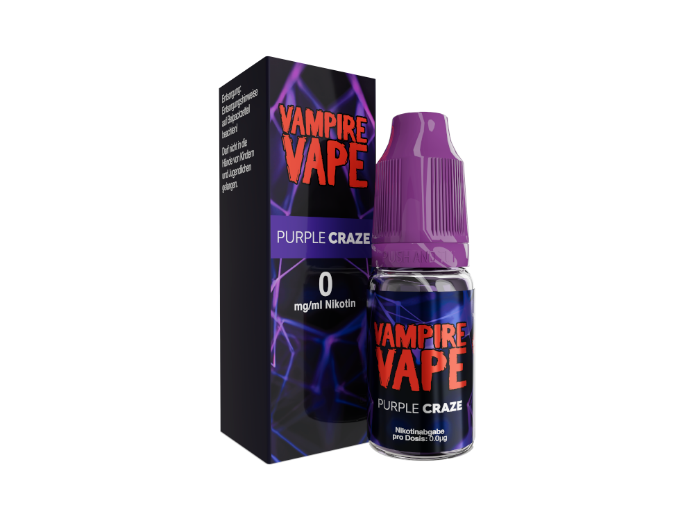 Vampire Vape - Purple Craze E-Zigaretten Liquid Vampire Vape - Purple Craze E-Zigaretten Liquid