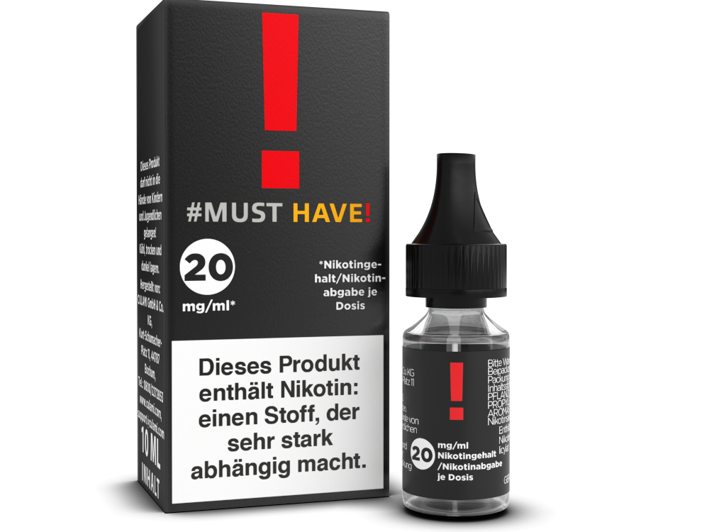 Must Have - Nikotinsalz Liquid - !