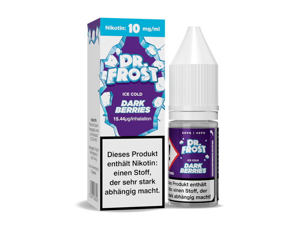 Dr. Frost - Ice Cold - Nikotinsalz Liquid - Dark Berries