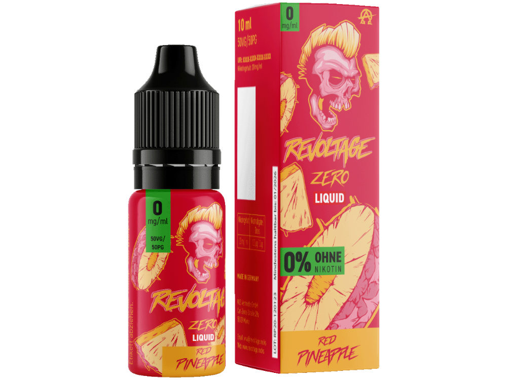 Revoltage - Tobacco Gold - Hybrid Nikotinsalz Liquid - Red Pineapple Revoltage - Tobacco Gold - Hybrid Nikotinsalz Liquid - Red Pineapple