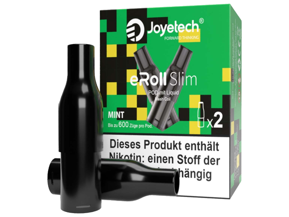 Joyetech eRoll Slim Pod (2 Stück pro Packung) - Blackberry Ice