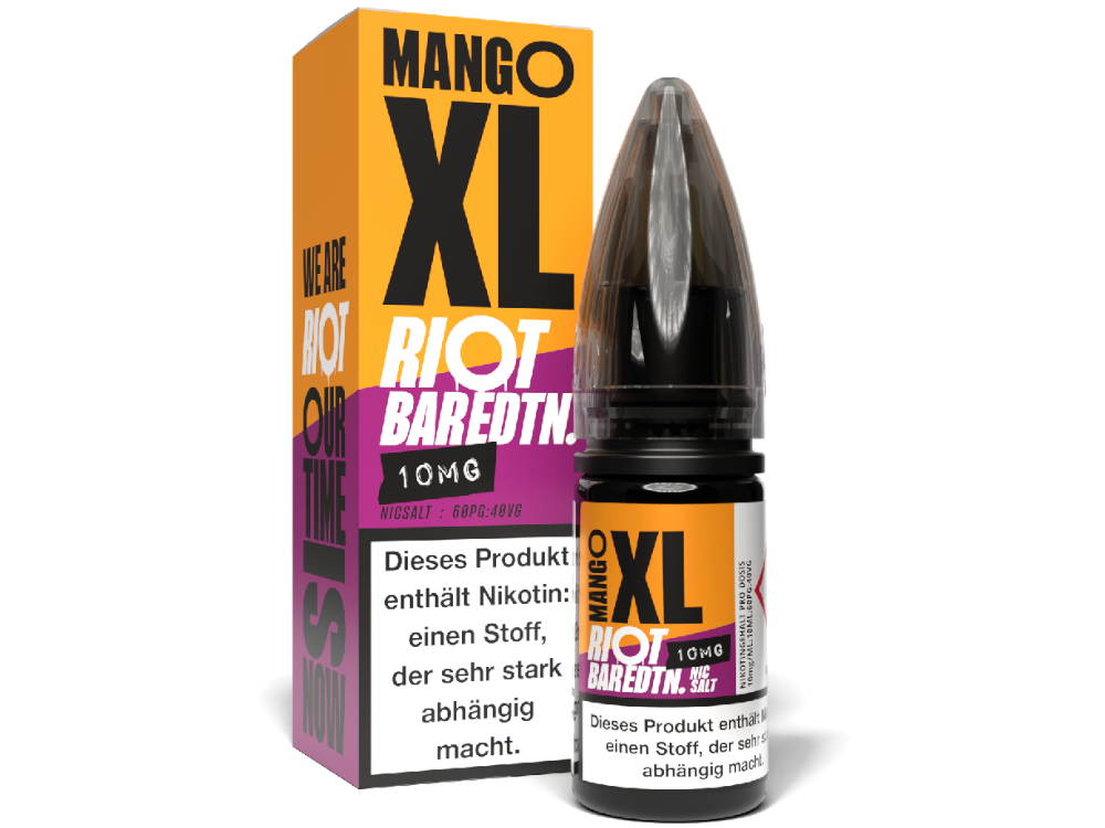 Riot Squad - BAR EDTN. - Nikotinsalz Liquid - Mango XL