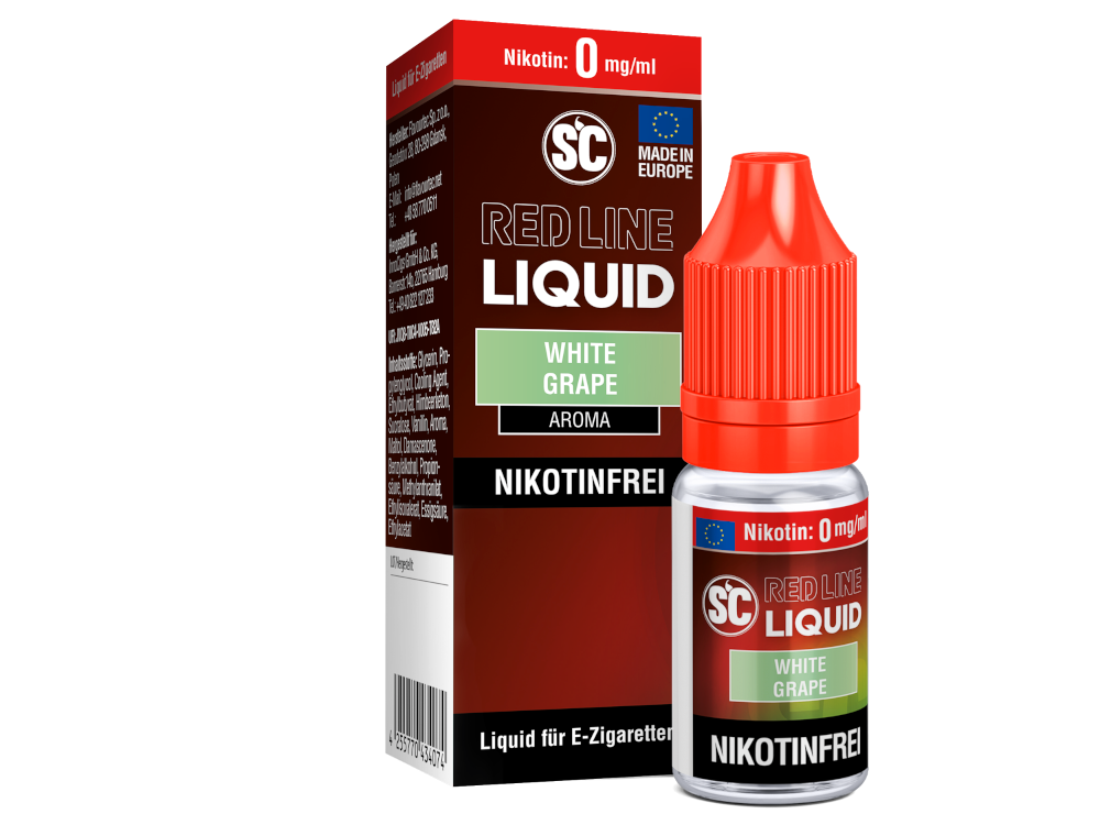 SC - Red Line - White Grape - Nikotinsalz Liquid SC - Red Line - White Grape - Nikotinsalz Liquid