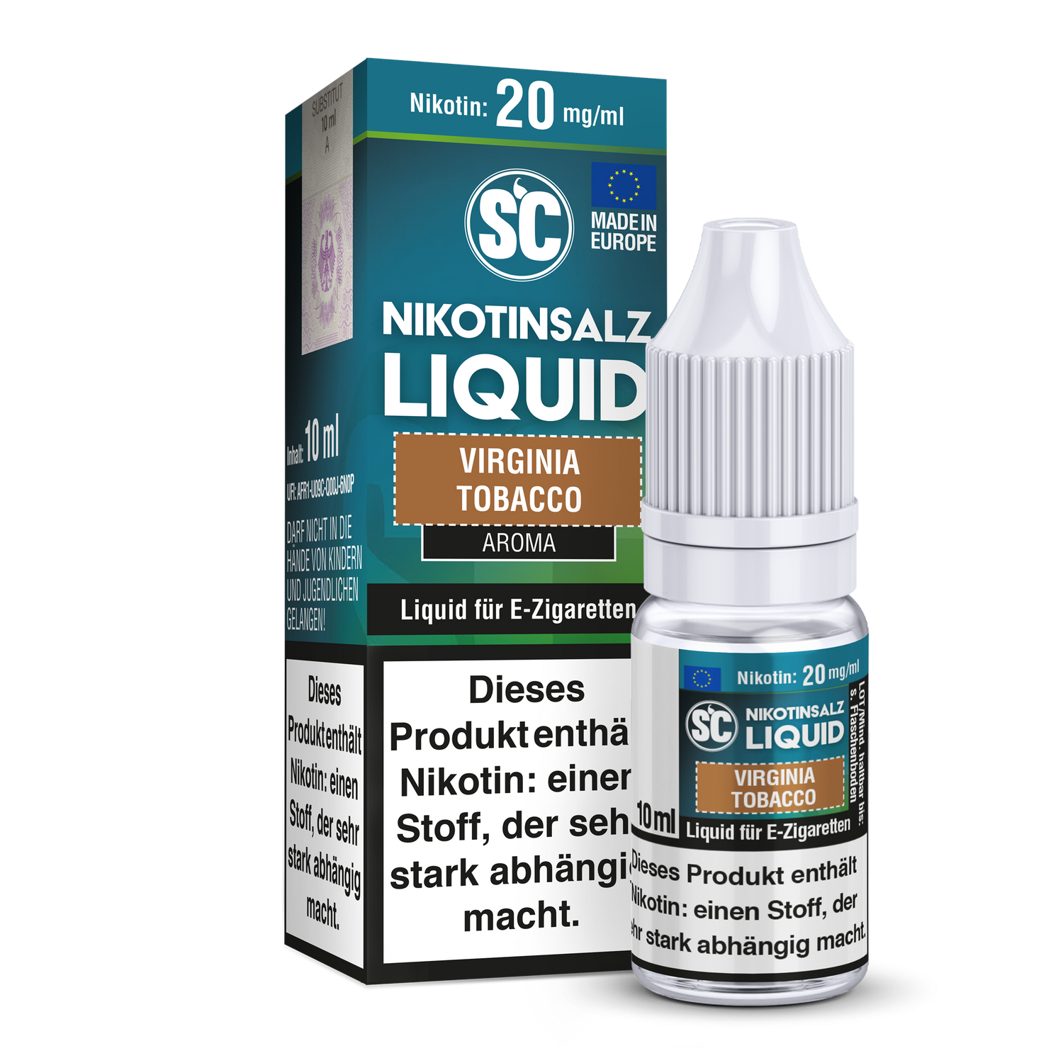 SC - Virginia Tobacco - Nikotinsalz Liquid 20 mg/ml