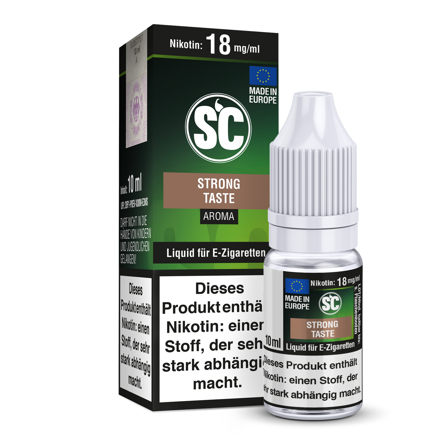 Strong Taste Tabak E-Zigaretten Liquid Strong Taste Tabak E-Zigaretten Liquid