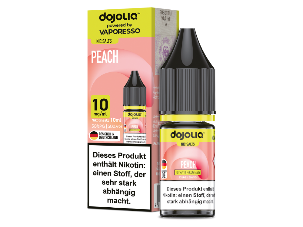 Dojoliq - Nikotinsalz Liquid - Peach Dojoliq - Nikotinsalz Liquid - Peach