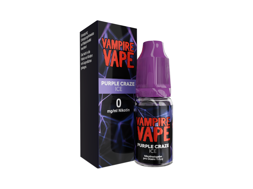 Vampire Vape - Purple Craze Ice E-Zigaretten Liquid Vampire Vape - Purple Craze Ice E-Zigaretten Liquid