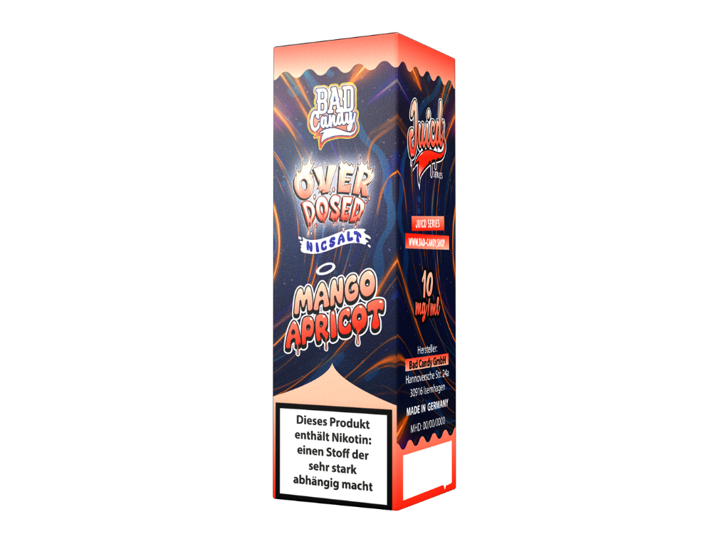 Bad Candy Liquids - Juicd - Nikotinsalz Liquid - Mango Apricot Bad Candy Liquids - Juicd - Nikotinsalz Liquid - Mango Apricot