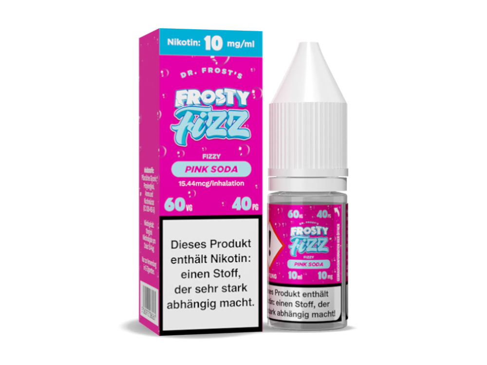 Dr. Frost - Frosty Fizz - Blue Slush - Nikotinsalz Liquid 20mg/ml - Pink Soda