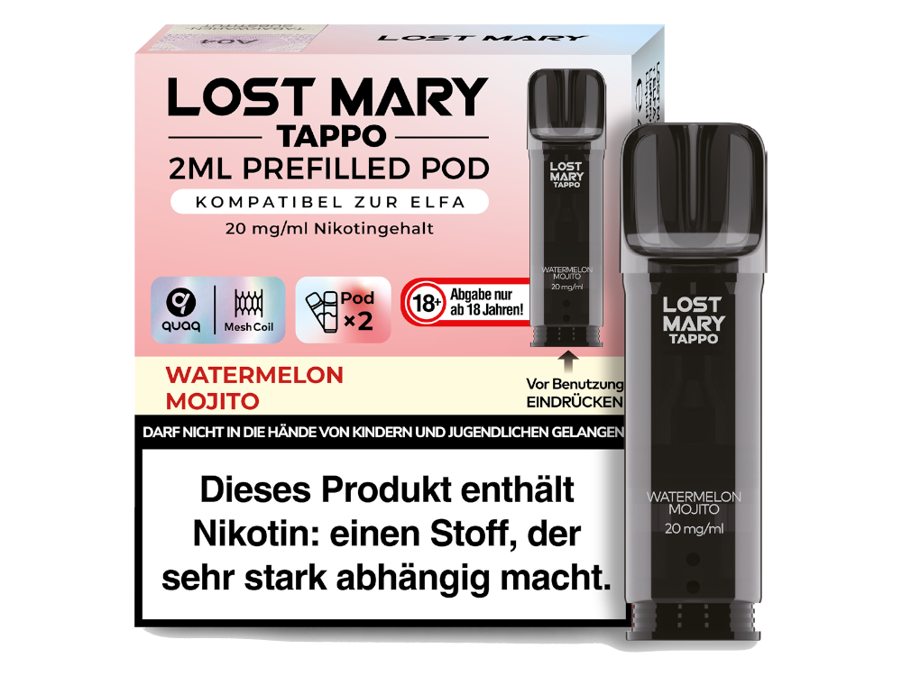 Lost Mary - Tappo Pod (2 Stück pro Packung) - Blue Razz Lemonade