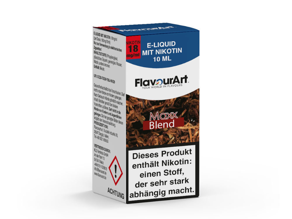 FlavourArt - E-Zigaretten Liquid - Maxx-Blend FlavourArt - E-Zigaretten Liquid - Maxx-Blend