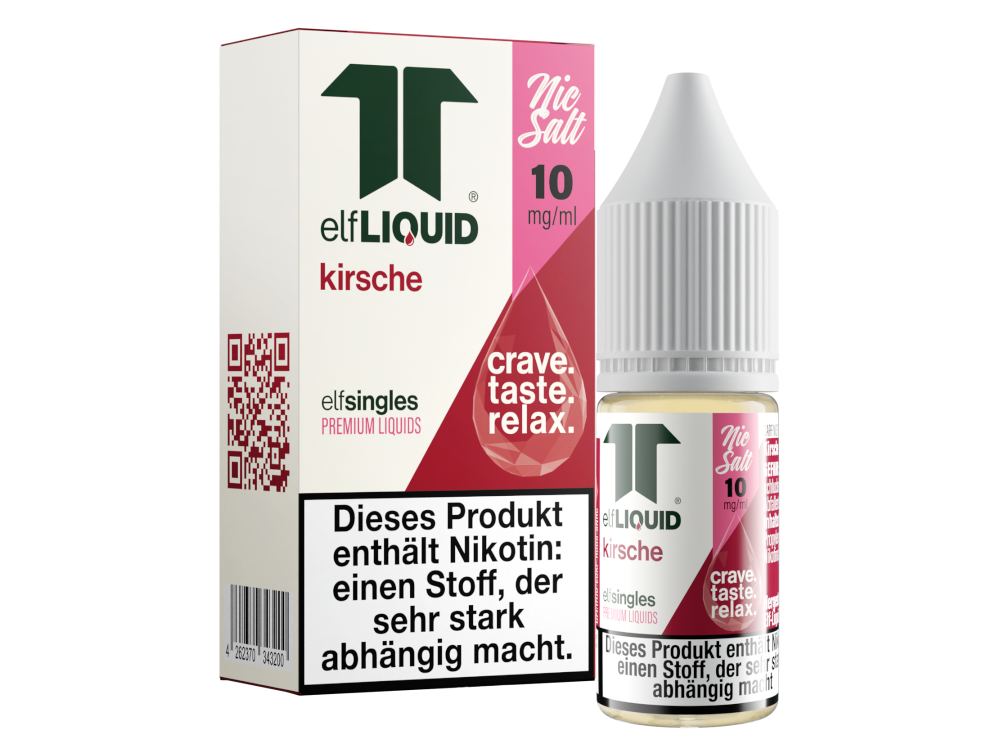 Elf-Liquid - Single - Nikotinsalz Liquid - Kirsche