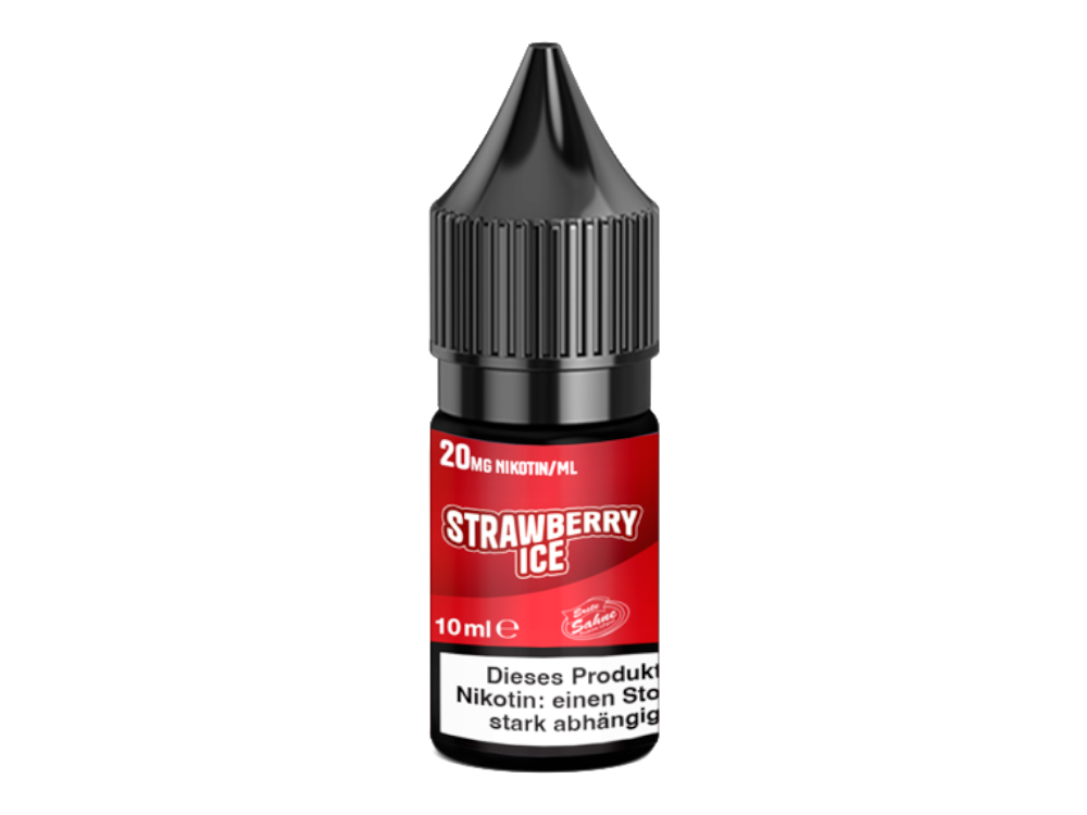 Erste Sahne - Strawberry Ice - Hybrid Nikotinsalz Liquid 20 mg/ml