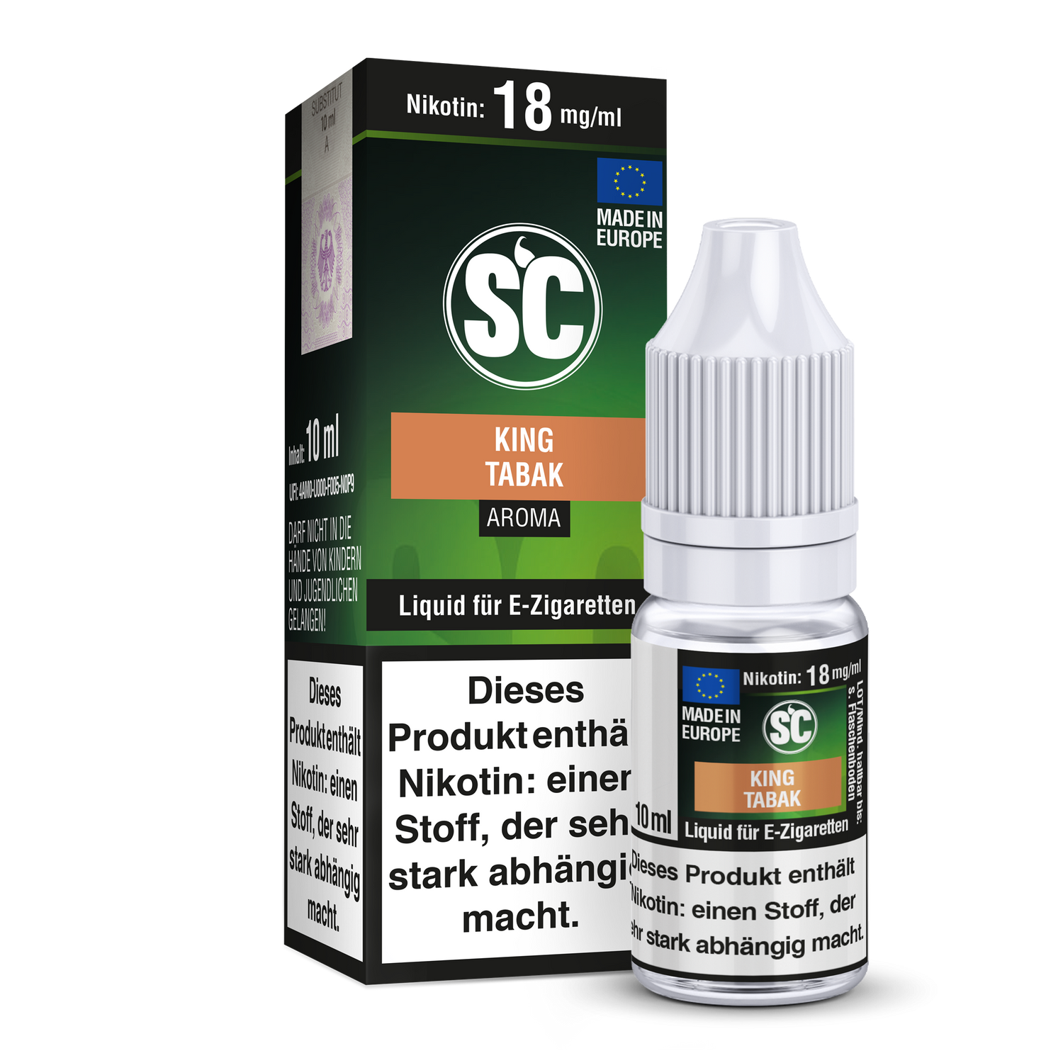 King Tabak E-Zigaretten Liquid King Tabak E-Zigaretten Liquid