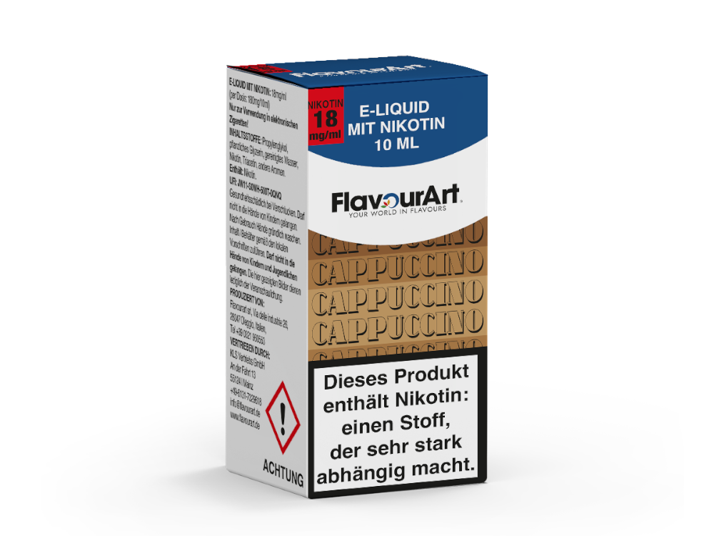 FlavourArt - E-Zigaretten Liquid - Cappuccino FlavourArt - E-Zigaretten Liquid - Cappuccino