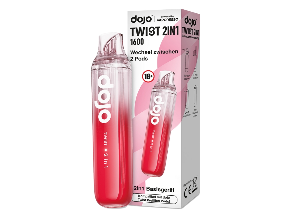 Vaporesso - Dojo - Twist 2in1 Akku 950 mAh (Basisgerät) Vaporesso - Dojo - Twist 2in1 Akku 950 mAh (Basisgerät)