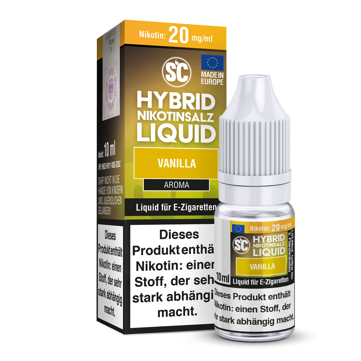 SC - Vanilla -  Hybrid Nikotinsalz Liquid 