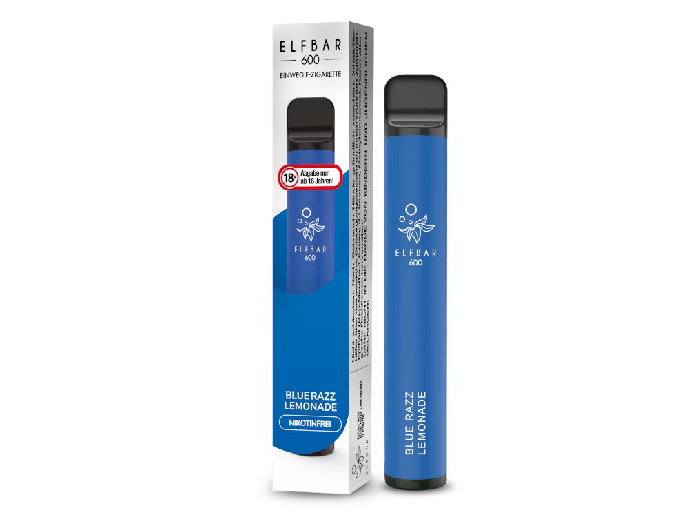Elfbar 600 Einweg E-Zigarette   Nikotinfrei