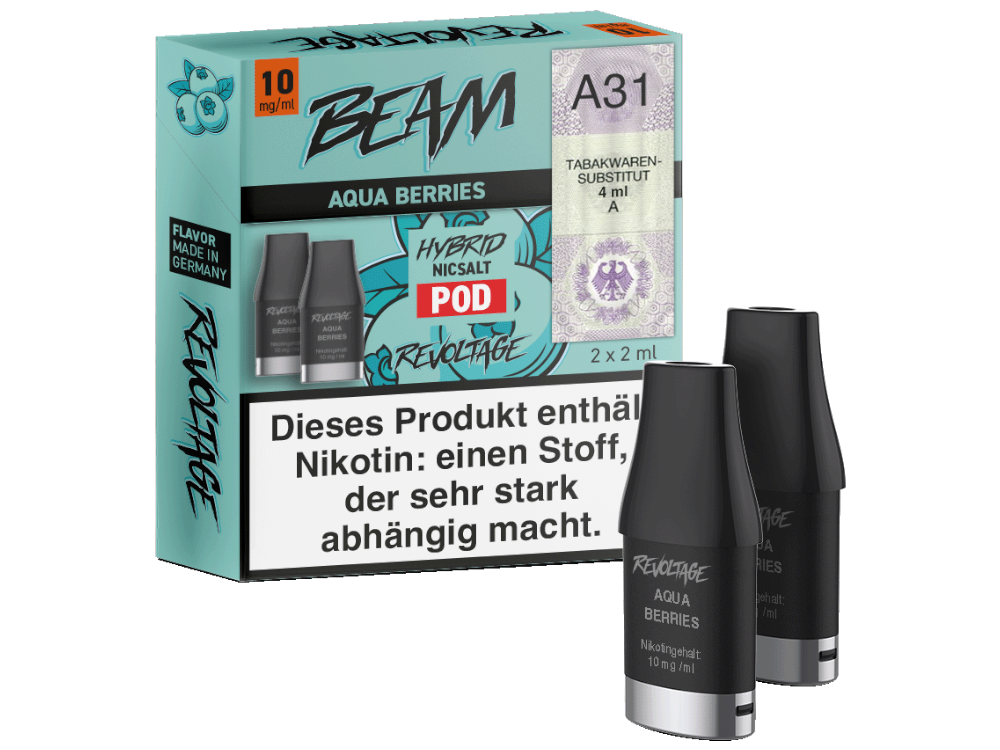 Revoltage - Beam Pod (2 Stück pro Packung) - Yellow Raspberry
