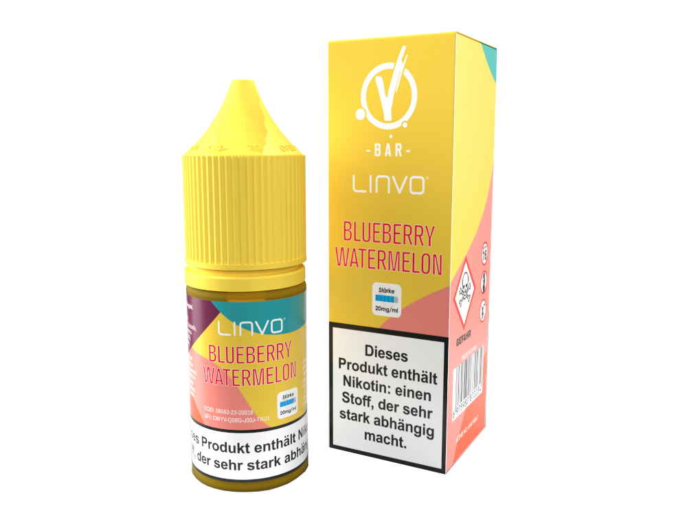 Linvo - Blueberry Watermelon - Nikotinsalz Liquid 20 mg/ml