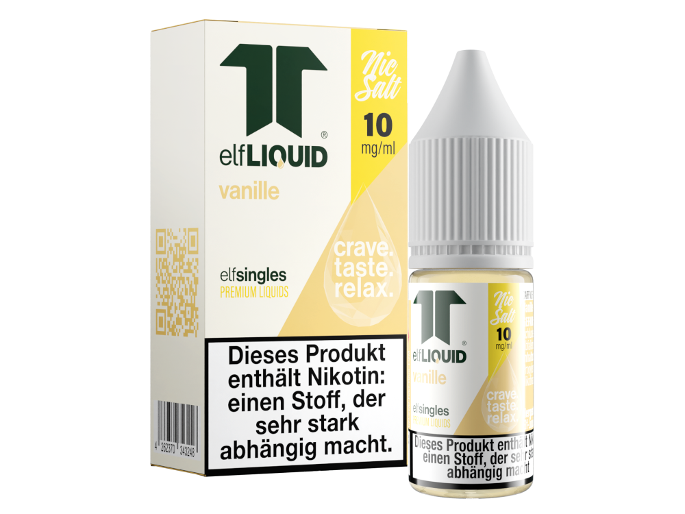 Elf-Liquid - Single - Nikotinsalz Liquid - Vanille