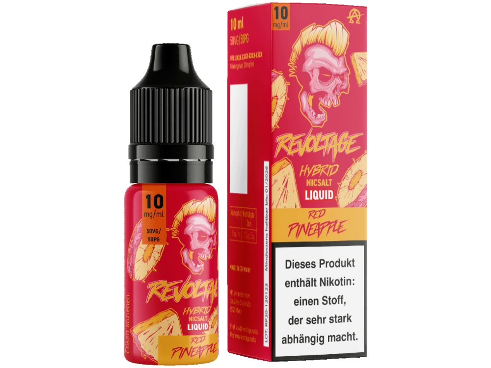 Revoltage - Tobacco Gold - Hybrid Nikotinsalz Liquid - Red Pineapple