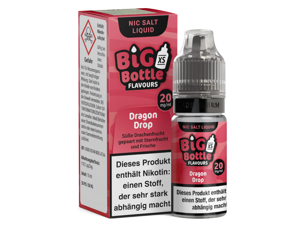 Big Bottle - Dragon Drop - Nikotinsalz Liquid 