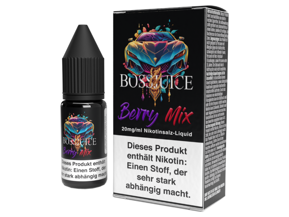 Boss Juice - Berry Mix - Nikotinsalz Liquid 20 mg/ml