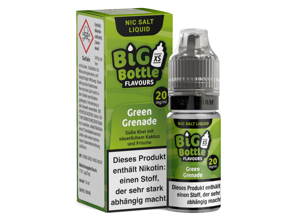 Big Bottle - Green Grenade - Nikotinsalz Liquid