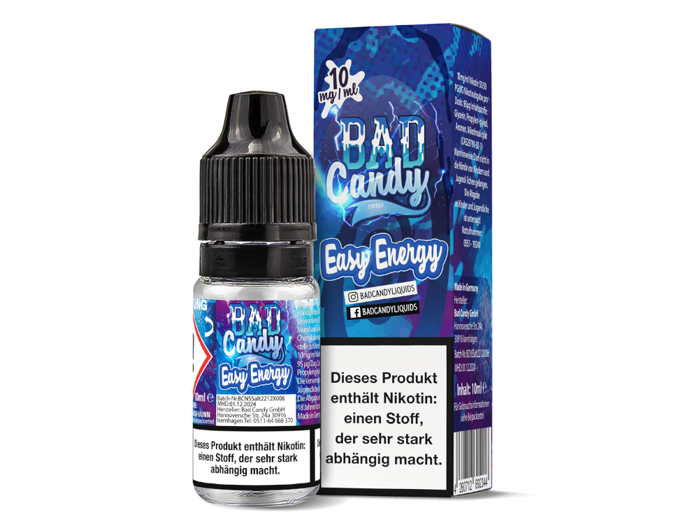 Bad Candy Liquids - Easy Energy - Nikotinsalz Liquid 