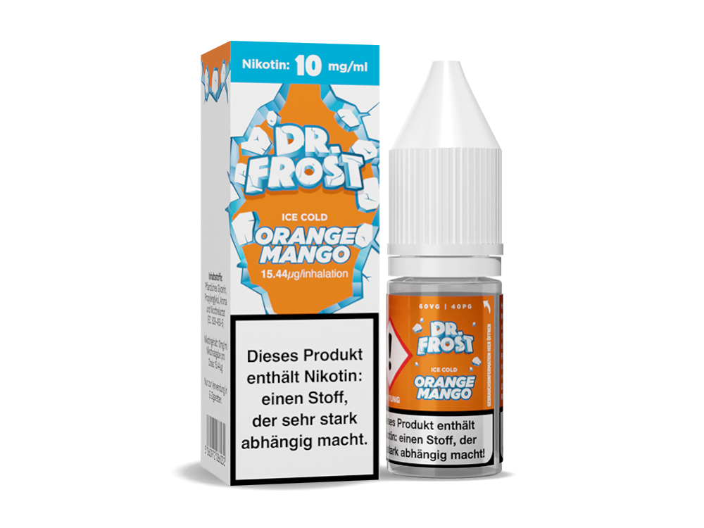 Dr. Frost - Ice Cold - Nikotinsalz Liquid - Orange Mango